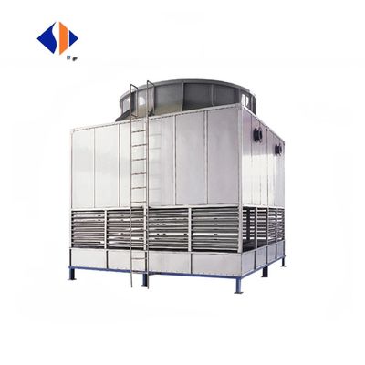 Torre de refrigeración de agua de flujo de FRP industrial cuadrado contra 10 000 m3/h Fácil de operar