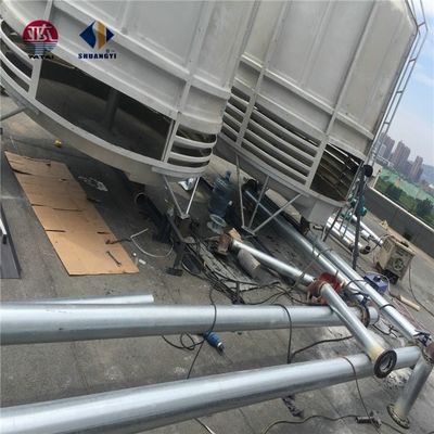 Ventilador de la torre de enfriamiento de flujo cruzado con material de PVC/PP y temperatura de 70 grados
