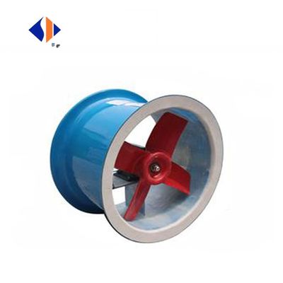 Varios tipos de ventiladores de flujo axial con palas de plástico y una altura máxima de 5 m en el punto más bajo