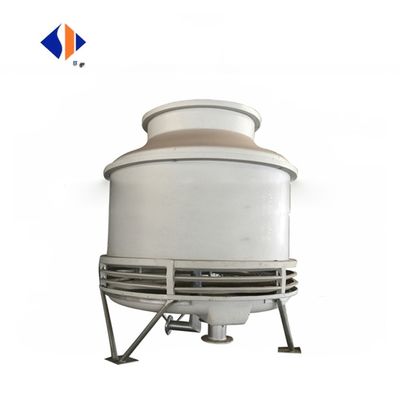 Torre de refrigeración de flujo de PVC de carga pequeña y redonda para capacidad industrial de 10T/20T/30T