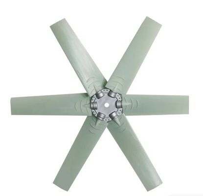4-10 cuchillas de plástico ventilador de flujo axial para 120/220/380/440/680v torre de refrigeración de voltaje