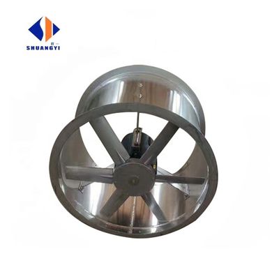 220V/380V/480V ventilador de flujo del eje de material para aire acondicionado textil ventilación automática