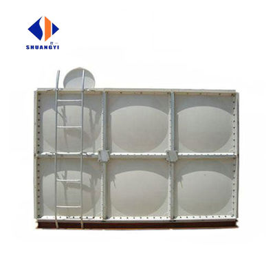 Tanque de agua de acero galvanizado de acero inoxidable con garantía en caja de contrachapado