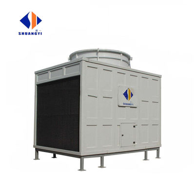 Torre de refrigeración de agua de flujo cruzado industrial con voltaje de 380V y relleno de PVC