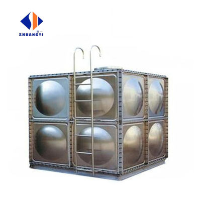 317.8-3020 kg Capacidad de gran volumen industrial SS304/FRP/GRP Tanque de agua con panel extraíble