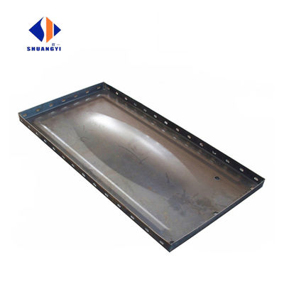 7500L/H AI Tanque de almacenamiento de agua de acero galvanizado seccional rectangular para asegurar