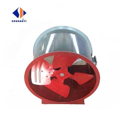 Ventilador axial industrial con ventilador no eléctrico para almacén y centro logístico