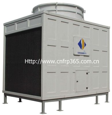 Torre de refrigeración de agua de flujo cruzado de FRP industrial de contraflujo para tiendas de ropa