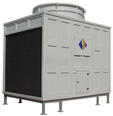 Refrigerador de torre de refrigeración de agua de flujo cruzado industrial de 150T FRP con garantía de un año