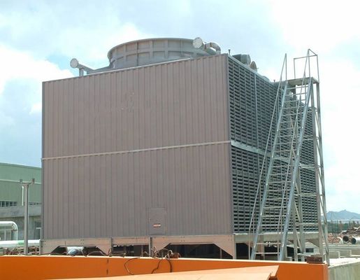 Torre de refrigeración de ventiladores eléctricos sostenibles para una altura total de 3294-6540 mm y rendimiento
