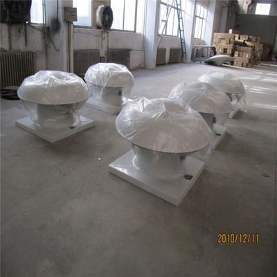 Ventilador de escape de techo industrial de gran volumen de aire con material FRP y voltaje opcional