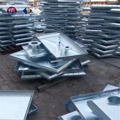 Tanque de almacenamiento de agua de acero galvanizado seccional de 400000 litros AI