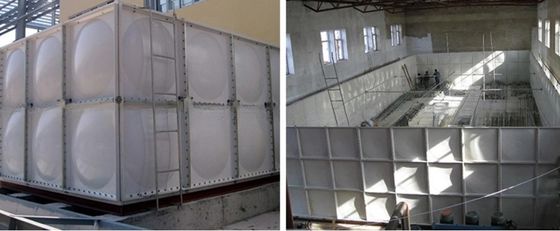Tanque de agua SMC versátil para riego automático de granjas y grandes necesidades de almacenamiento de agua