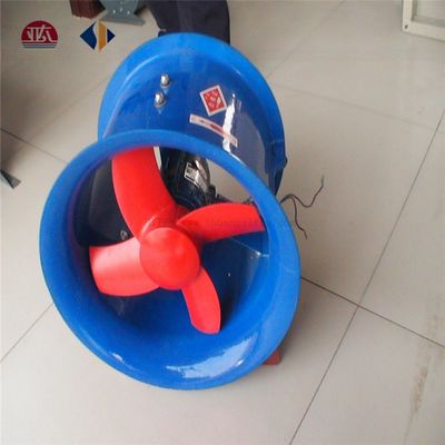 1450 rmp ventilador axial industrial silencioso con soporte personalizado y rotor externo de FRP