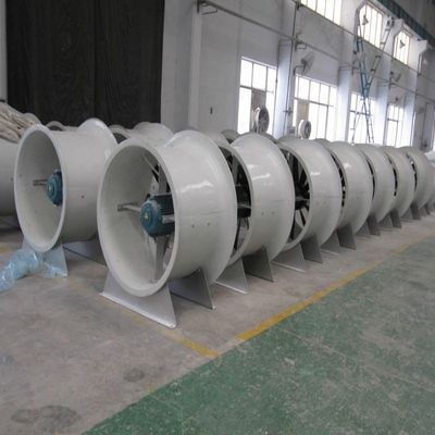 Presión total 188pa Ventilador de flujo axial industrial combinado para entornos de baja presión