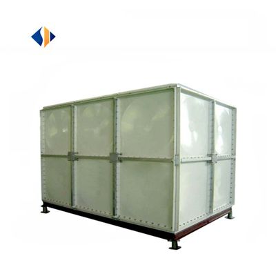 10000 litros Gran panel de FRP de grado alimenticio Modular Tanque de almacenamiento de agua Alta resistencia al corte
