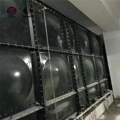 Tanques de agua galvanizados y sumergidos en caliente Rectángulo con placa de acero Q235 B mm 1106-3112
