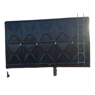 Tanques de agua galvanizados y sumergidos en caliente Rectángulo con placa de acero Q235 B mm 1106-3112