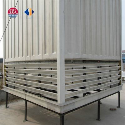 Torre de refrigeración de agua de forma cuadrada de FRP 200 toneladas para solución de tratamiento de agua