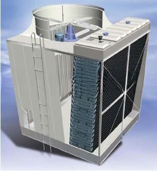 DFH-1000 Torre de refrigeración de agua de flujo cruzado de 100 toneladas para sistema de aire acondicionado