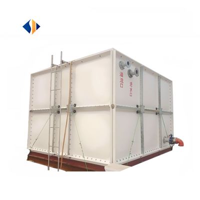 Tanques de almacenamiento de agua de SMC/FRP/GRP de 0 a 1500 m3 personalizados para diversas aplicaciones