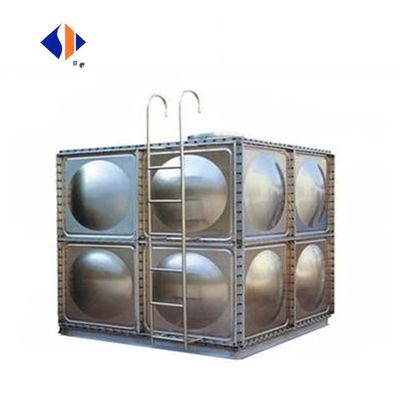 1000L SUS304 Tanque de almacenamiento de agua de acero inoxidable para solución de acuicultura de riego