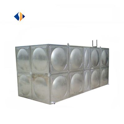 1000L SUS304 Tanque de almacenamiento de agua de acero inoxidable para solución de acuicultura de riego