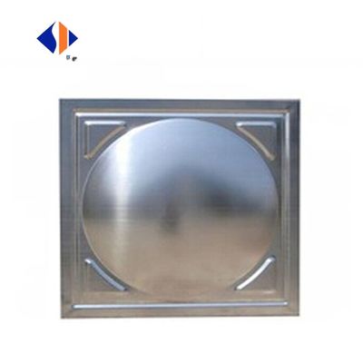 1000L SUS304 Tanque de almacenamiento de agua de acero inoxidable para solución de acuicultura de riego