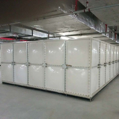 FRP GRP Tanque de agua 1 metro cúbico Alturas mínimas 0,5 m Después del servicio Video Apoyo técnico