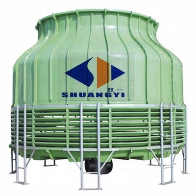 2820 mm x 2900 mm FRP Shell Bajo Ruido Anti-corrosivo Redondo Torre de enfriamiento de flujo contador