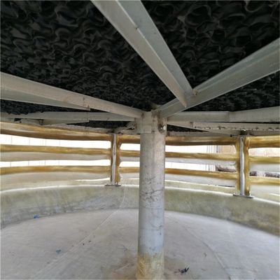 2820 mm x 2900 mm FRP Shell Bajo Ruido Anti-corrosivo Redondo Torre de enfriamiento de flujo contador