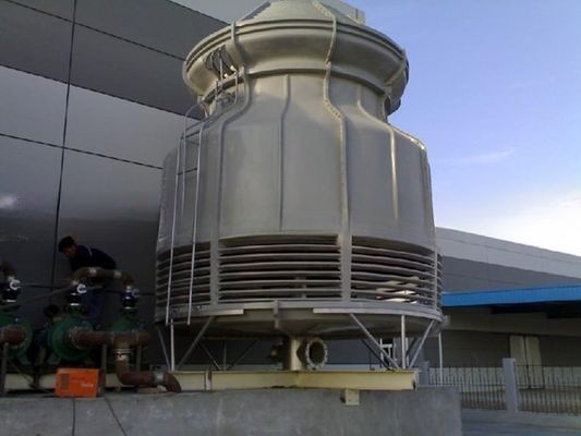 Cuadro de apoyo de acero galvanizado en caliente 500T FRP Torre de enfriamiento de forma redonda