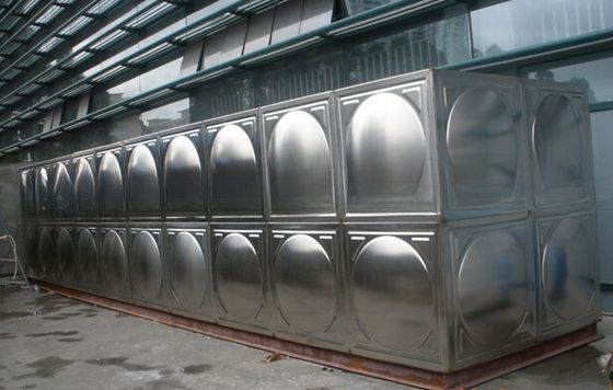 Tanque de agua de acero inoxidable certificado CE 10000 litros con espesor de panel estándar