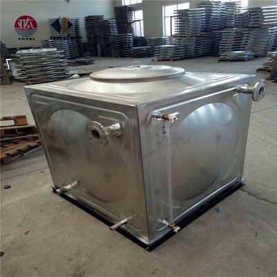 50 kg de acero inoxidable 304/316 Panel de tanque de agua montado para almacenamiento de agua potable