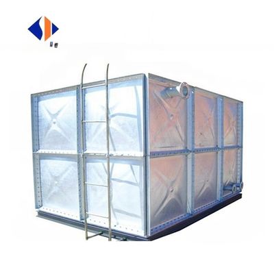 Tiendas de alimentos cerrados galvanizados tanques de recolección de agua de lluvia con resistencia a la corrosión