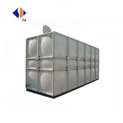 Tiendas de alimentos cerrados galvanizados tanques de recolección de agua de lluvia con resistencia a la corrosión