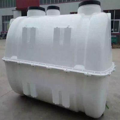 Productividad 50000 L/H Envases sépticos subterráneos de FRP plásticos para el tratamiento de aguas residuales