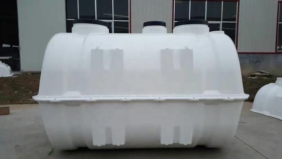 Productividad 50000 L/H Envases sépticos subterráneos de FRP plásticos para el tratamiento de aguas residuales