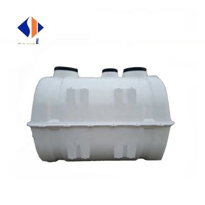 Productividad 50000 L/H Envases sépticos subterráneos de FRP plásticos para el tratamiento de aguas residuales