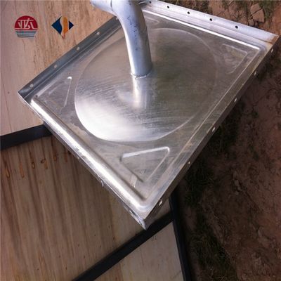 Alimentos y bebidas Tanque de almacenamiento de agua de acero inoxidable Última tecnología