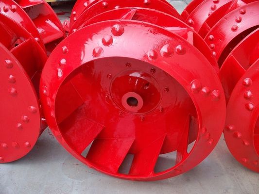 FRP retrógrado impulsor centrífugo ventilador de escape para el centro logístico montaje depende