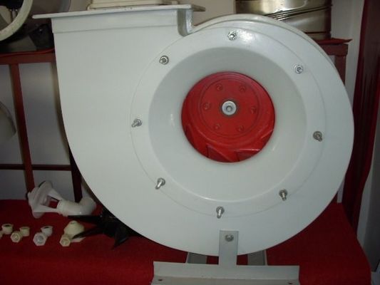 Apoyo OEM Ventilador centrífugo de FRP de motor CA con bajo ruido y resistencia a la corrosión