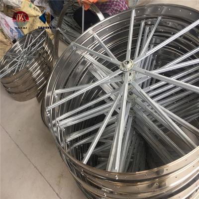 Fabricación de planta de ventilación de acero inoxidable 304 ventilador de turbina de viento para embudo