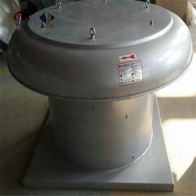Centro logístico Gran volumen de aire de aluminio ventilador de techo de flujo axial con corriente eléctrica AC