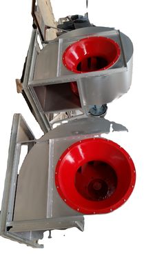 Almacenamiento de fuerza Ventilador centrífugo para ventilación de alta presión 1.1-75kw Curvado hacia atrás