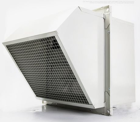 Ventilador de pared de montaje de ventilación de escape de flujo axial con lado externo de alta potencia