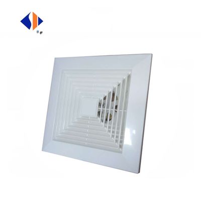 Bajo ruido de la ventilación del baño extractor de aire de la hoja de plástico material ventilador de flujo axial