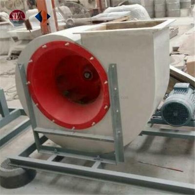 Taller industrial de acero al carbono placa de alta presión centrífuga ventilador para succión grande