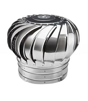 Techo SUS304 ventilador de turbina de viento de 5 pulgadas ventilador de techo automático sin energía