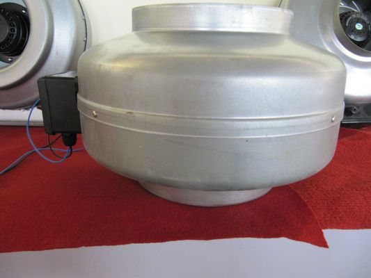 Ventilador de conducto de montaje de cuchillas de plástico para mini-automatización de conductos